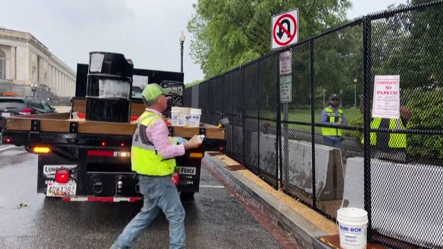 USA: al via le recinzioni a Capitol Hill. Campidoglio blindato dopo l'assalto del sei gennaio