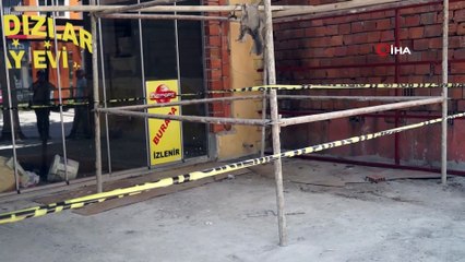 Batman’da inşaat işçisi sert zemine düştü