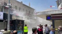 Bursa'da korku dolu anlar! 500 yıllık Kapalı Çarşı'da yangın çıktı