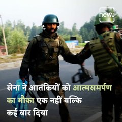 Indian Army Eliminates 5 Terrorists In Kashmir