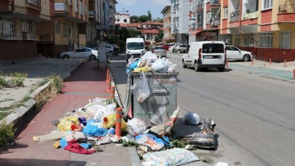 Çankaya’da çöp grevi sona erdi