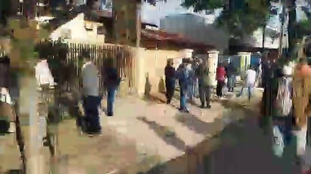 Longas filas para imunização com a segunda dose da vacina contra a Covid-19 neste sábado