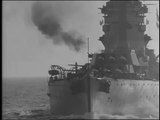 ROYAL NAVY WARSHIPS 1934 - HMS HOOD - NELSON - RODNEY AND IRON DUKE [HD FOOTAGE]