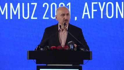 Son dakika haberleri | AFYONKARAHİSAR - Bakan Karaismailoğlu: "(Çatışma senaryoları) Kanal İstanbul, İstanbul Boğazı'ndan 13 kat daha güvenlidir"