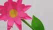 Simple paper flower for kids | cara mudah membuat bunga dari kertas