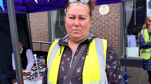 Gayle Samson, organiser of The Trash Busters litter picking group