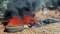 Terörist İsrail ateş açtı! Ortalık savaş alanına döndü