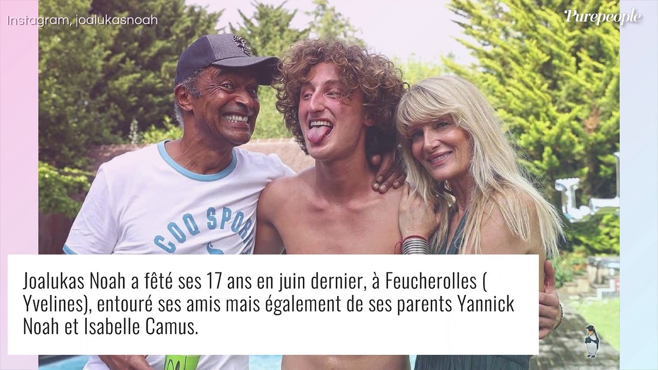 Yannick Noah et sa femme Isabelle Camus : retrouvailles pour leur fils Joalukas et grosse fiesta !