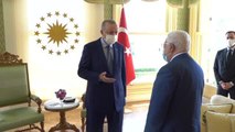 Cumhurbaşkanı Erdoğan ile Filistin Devlet Başkanı Abbas görüşmesi sona erdi