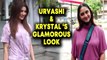 Urvashi Rautela | Krystal D Souza Spotted At Juhu