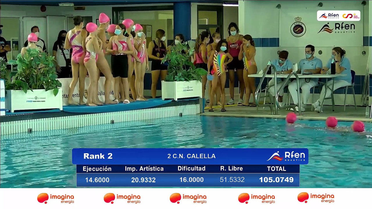 FINAL EQUIPO ALEVIN (BLOQUE 1) - IX CAMPEONATO DE ESPAÑA ALEVIN, JUNIOR y ABSOLUTO DE VERANO DE NATACION ARTÍSTICA-