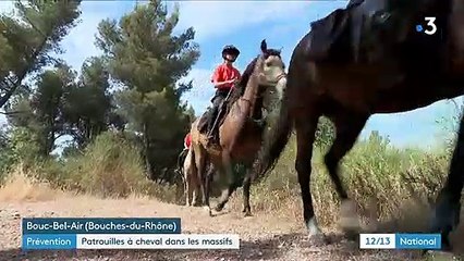 Bouches-du-Rhône : des adolescents à cheval pour prévenir les départs de feu