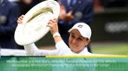 Breaking News - Barty beats Pliskova to win Wimbledon