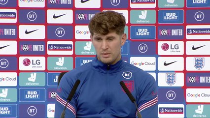 England's John Stones pre Italy Euro 2020 final