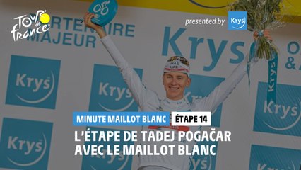 #TDF2021 - Étape 14 / Stage 14 - Krys White Jersey Minute / Minute Maillot Blanc