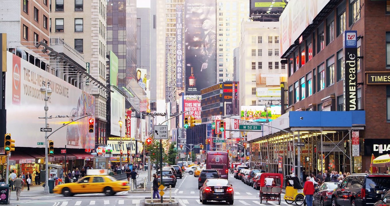 The Beautiful Times Square New York City