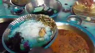 Kolkata famous rice  with mutton | Indian Street food