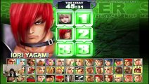 (PS2) KOF Maximum Impact Reg A - 01 - Team 1 - Kyo Kusanagi, Iori Yagami, Ninon Beart ... Deep End.. pt2