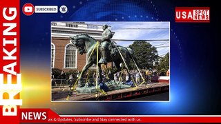 Confederate statues removed in Charlottesville — four years after deadly rally