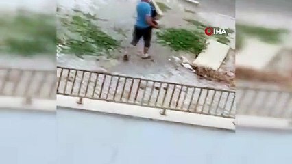 Diyarbakır’da hırsızlar herkesin gözü önünde hilti çalıp, ticari taksiye bindiler