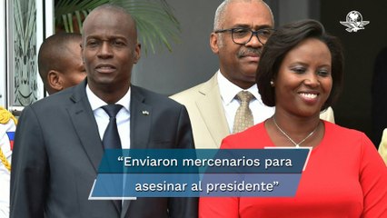 Publican audio atribuido a primera dama de Haití; dice estar viva y culpa a "mercenarios" de ataque