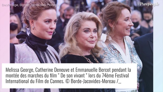 Cannes 2021 : Catherine Deneuve, rayonnante, savoure son grand retour au Festival