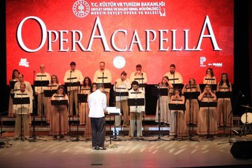 Mersin Devlet Opera ve Balesi "Operacapella" konseriyle sanatseverlerle buluştu