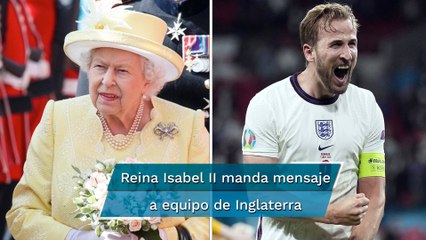 Reina Isabel II desea buena suerte a Inglaterra antes de la final de la Eurocopa