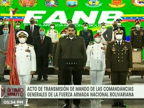 Designado G/J Domingo Antonio Larez como nuevo Comandante Estratégico Operacional de la FANB