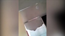 Forro de apartamento do Condomínio Jaborá Gold cai enquanto bebê tomava banho