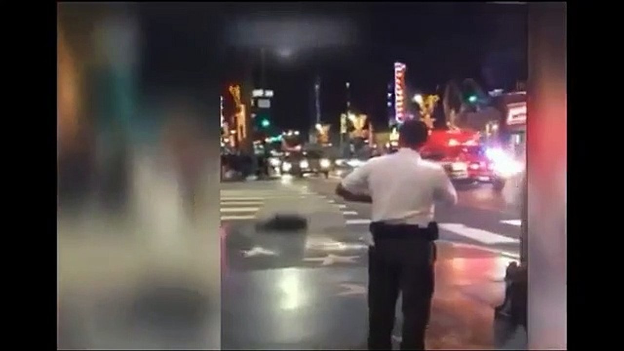 ABD'de polisi Hollywood’un merkezinde bir kişiyi vurdu
