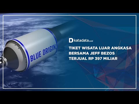 Tiket Wisata Luar Angkasa Bersama Jeff Bezos Terjual Rp 397 Miliar | Katadata Indonesia