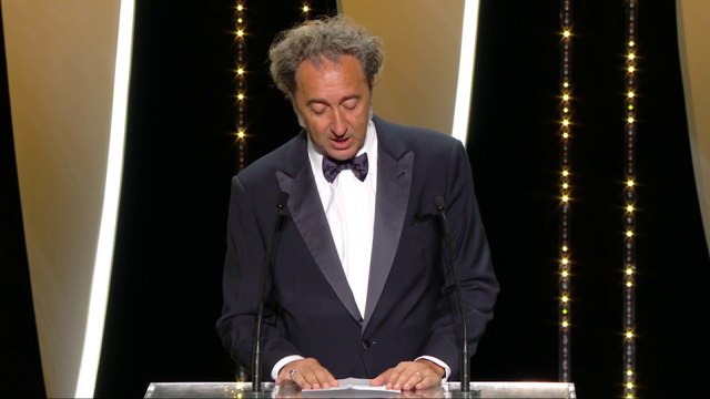 Paolo Sorrentino remet la Palme d’honneur à Marco Bellocchio - Cannes 2021