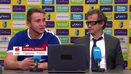 Bleus - Jelonch : "Le carton rouge est logique"