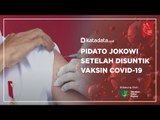 Pidato Jokowi Setelah Disuntik Vaksin Covid-19 | Katadata Indonesia