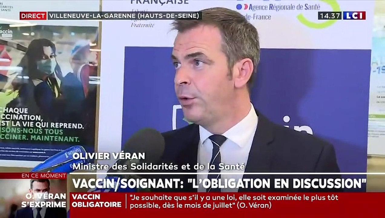 Olivier Véran Ministre des Solidarités et de la Santé