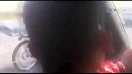 Canına susayan 2 motosikletliden ölümüne yarış