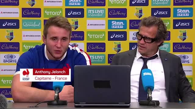 Bleus - Jelonch : Je suis un capitanie heureux malgré la défaite