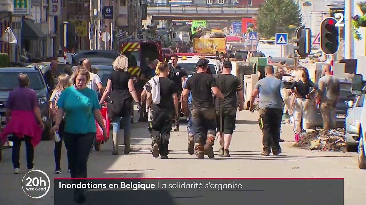 Belgique : la solidarité s’organise après la désolation des inondations
