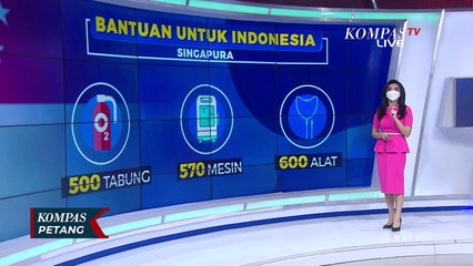 Singapura, Amerika Serikat, dan China Beri Bantuan untuk Indonesia Tangani Pandemi Corona