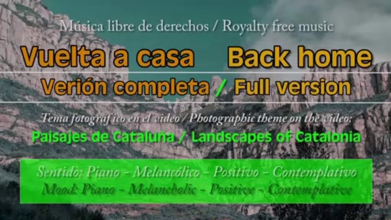 Vuelta a casa ( versión completa ) / Back_home ( full_version ) - Música libre de derechos - Royalty free music