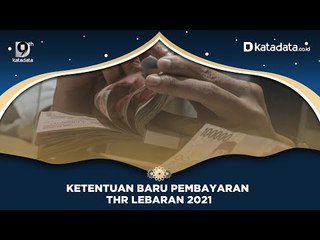 Ketentuan Baru Pembayaran THR Lebaran 2021 | Katadata Indonesia
