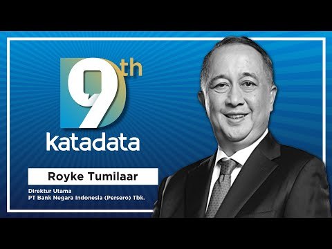 HUT Katadata-9: Direktur Utama PT Bank Negara Indonesia (Persero) Tbk. - Royke Tumilaar