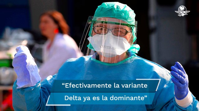 Variante Delta domina del 60% a 65% de los casos positivos de Covid-19 en la CDMX, estima Salud
