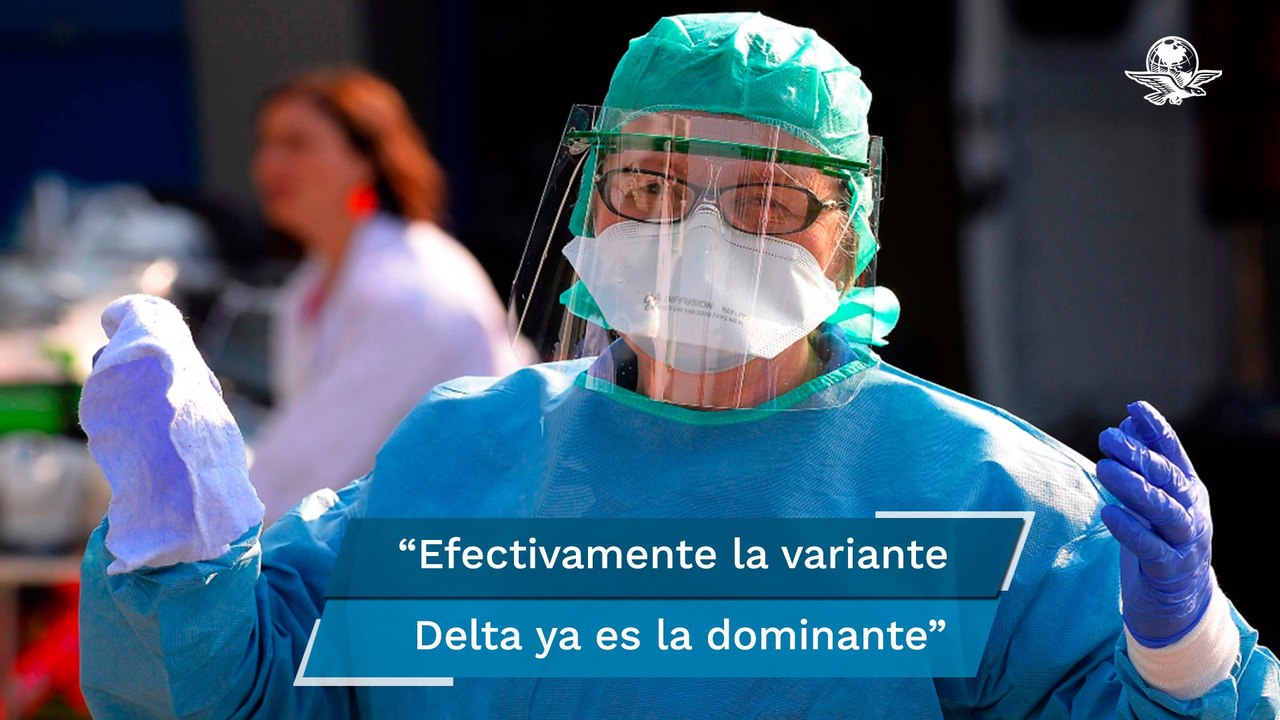 Variante Delta domina del 60% a 65% de los casos positivos de Covid-19 en la CDMX, estima Salud