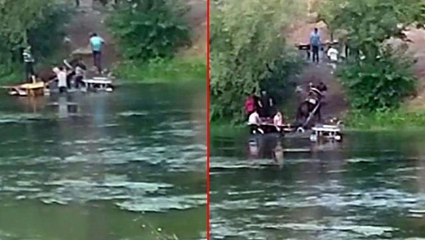 Vicdanlar sızladı! Ata eziyet edilen anlar saniye saniye kamerada