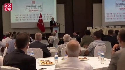 Kılıçdaroğlu, Edirne'de muhtarlar buluşmasında konuştu