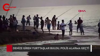 Düzce'de kıyıya mayın tetikleyicisi vurdu, polis alarma geçti
