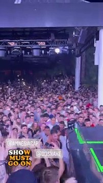 Laeticia Hallyday et Jalil Lespert s'éclatent en boite dans le club Amnesia le 10 juillet 2021. Instagram