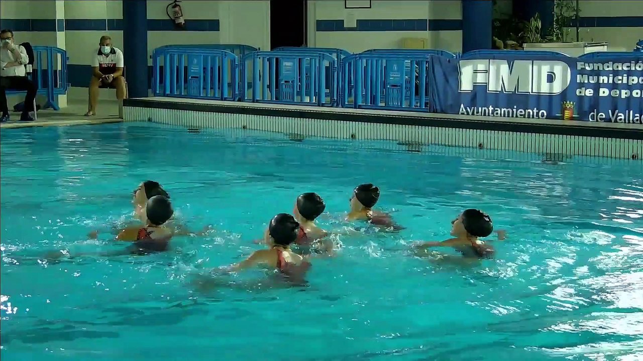 FINAL EQUIPO LIBRE JUNIOR - IX CAMPEONATO DE ESPAÑA ALEVIN, JUNIOR y ABSOLUTO DE VERANO DE NATACION ARTÍSTICA